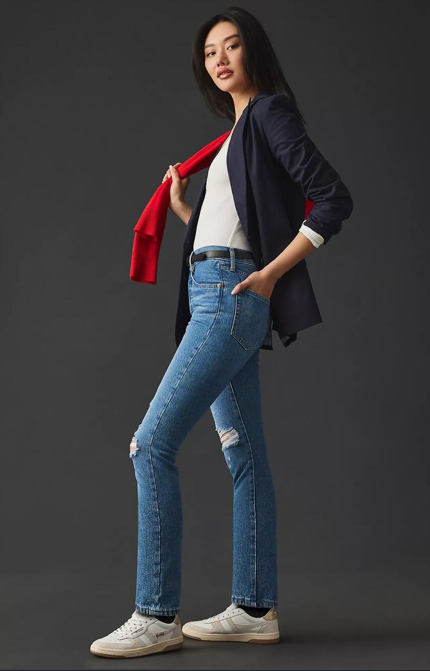 New Levi's 501 High-Rise Skinny Jeans - New 29 Waist